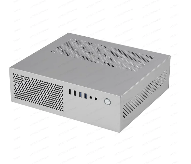 

A10 мини горизонтальная вертикальная основная плата MATX24 * 24, небольшой блок питания 1U, корпус компьютера 7,3LHTPC