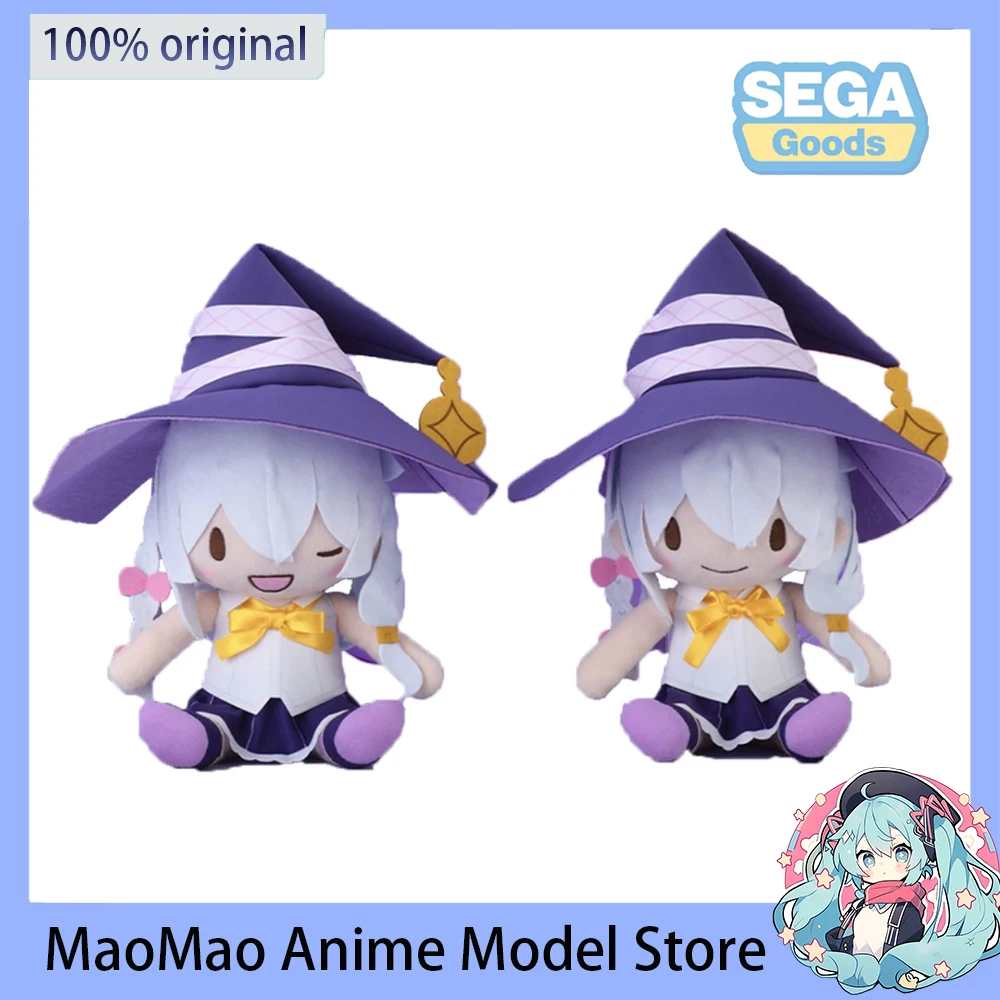 

Оригинальная плюшевая кукла SEGA Wandering Witch: The Journey of Elaina Fuwa Petit M, 22 см, милая коллекционная кукла с героями мультфильмов, аниме, подарок