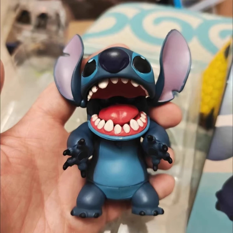 

In Stock Disney Yamaguchi Style Stitch with Accessories Cartoon Anime Periphery Desktop Cute Collect Toys Children's Day Gift