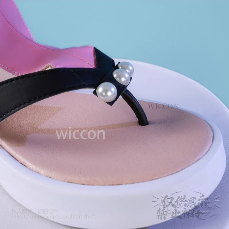 لعبة Zenless Zone Zero Alice ملابس السباحة الصيفية التأثيرية أحذية حفلات الشاطئ صنادل رائعة للنساء للهالوين كوميك لوف كوكوس