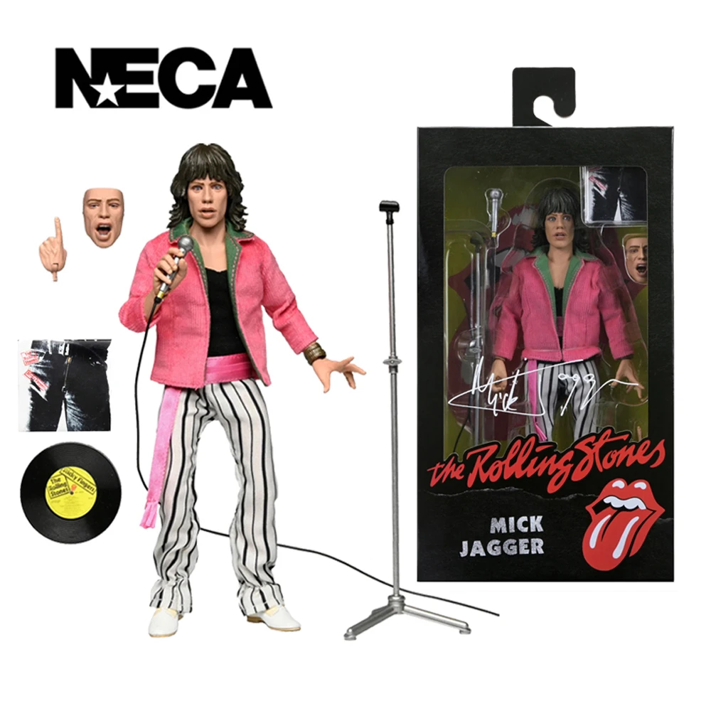 neca-60775-toys-the-rolling-stones-mick-jagger-action-figures-collection-doll-decoration-original-model-figure-gift