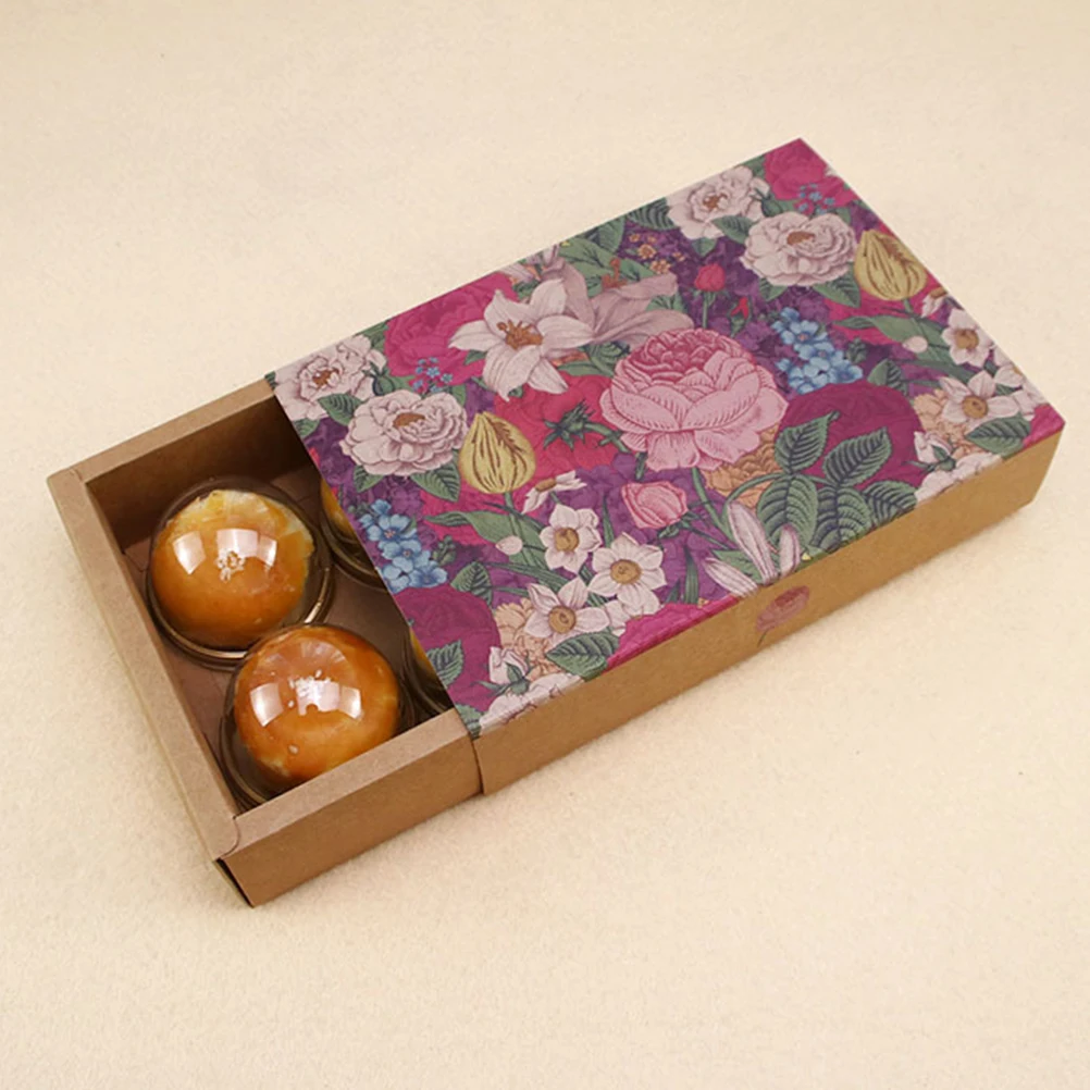 

Egg Yolk Crisp Box Mooncake Box Mooncake Packing Dome Cupcake Boxes