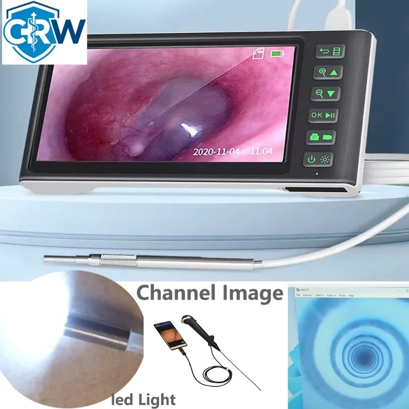 CRW Visual Inspection Probe Solution for Internal Defect Detection 1.5mm IP67 Oil-resist  Custom Length Rigidity OCHTA10 Solutio