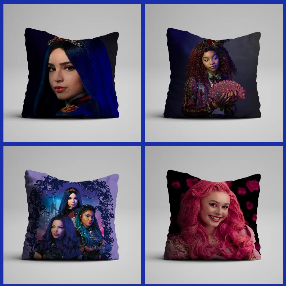 

2015 D-Descendant-ES Movie Pillow Case Pillowcase Home Sofa Cushions Car Cushions Office Pillow