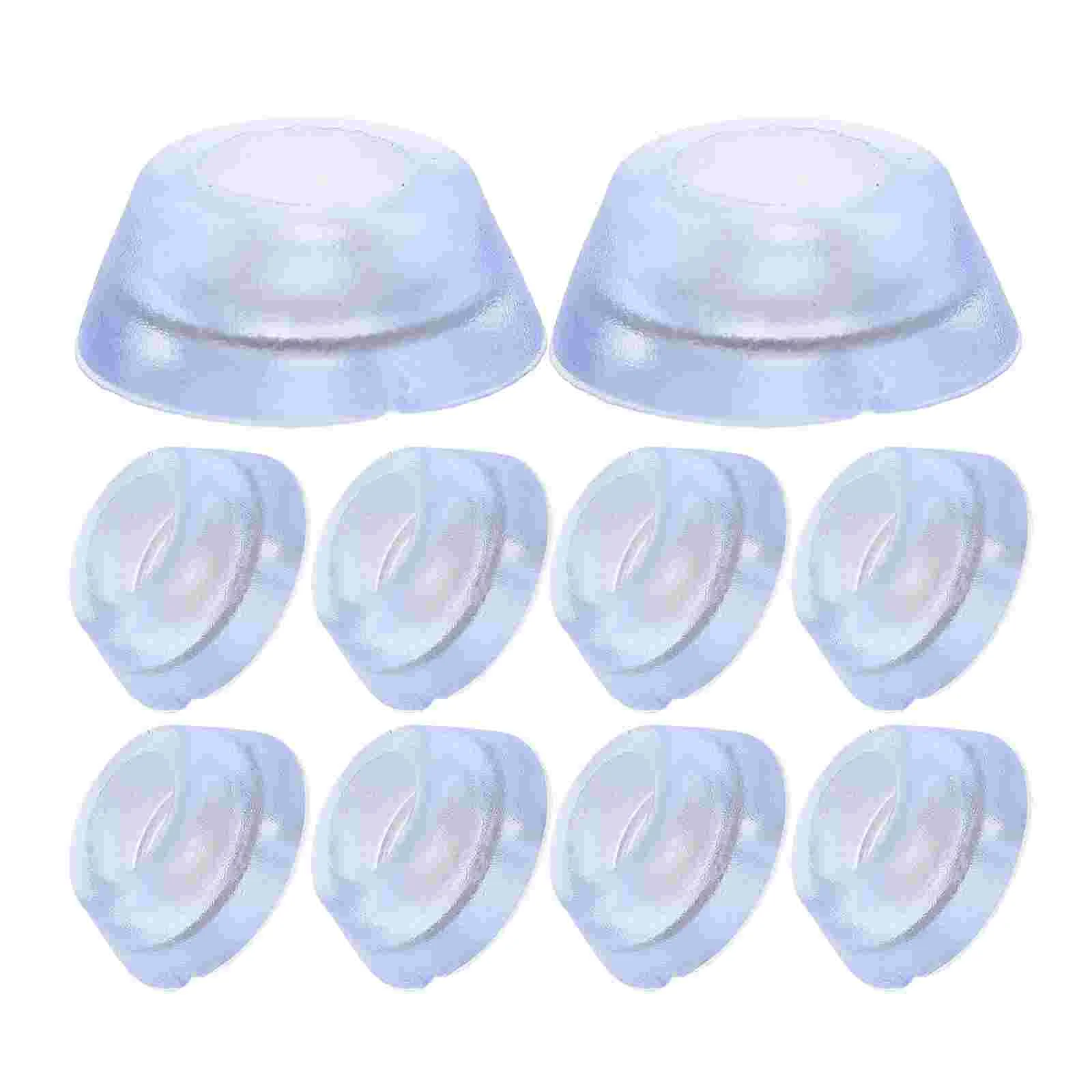 

20pcs Anti Soft Rubber Transparent Pads Wear resistant Furniture Feet for Cutting Board Non skid Mats