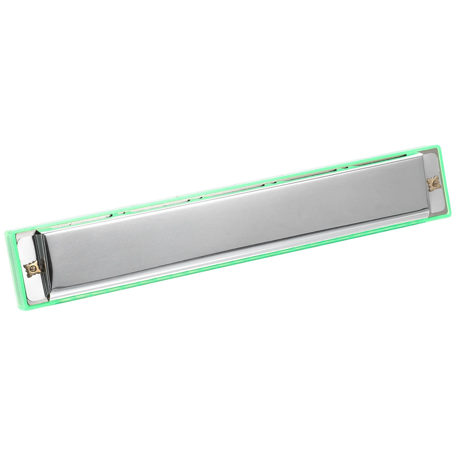 

24 Hole Harmonica High Grade ABS Sturdy Construction Ideal for Country Music Practice Portable Instrument for All