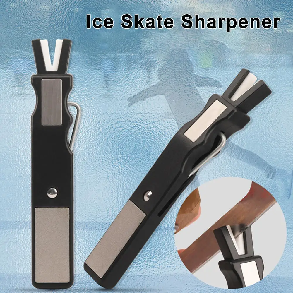 Ice Shoe Ski Tool Sharpener Figure Skating Grind The Edges Ice Hockey Shoes Skates Ice Hockey Shoes Diamond Sharpener