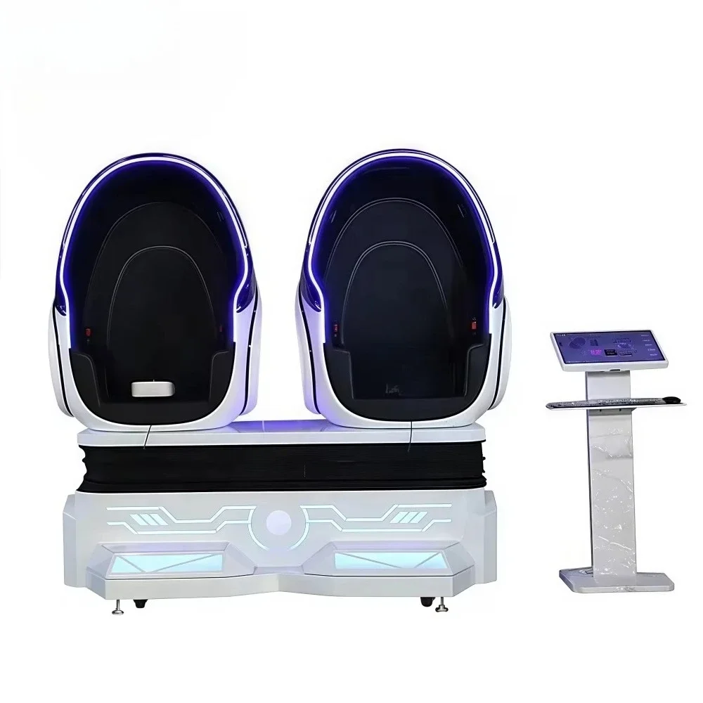 Contemporary Double 2 Players Vr Chair Theater Virtual Reality 9d Vr Gaming Equipment