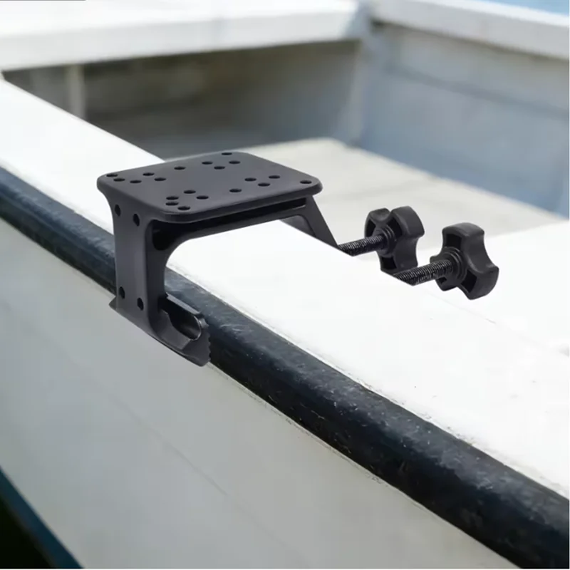 

Boat Gunwale Clamp Mount Clamp Opening Aluminum Adjustable Bracket G Clamp Mount Base For Boat Tables