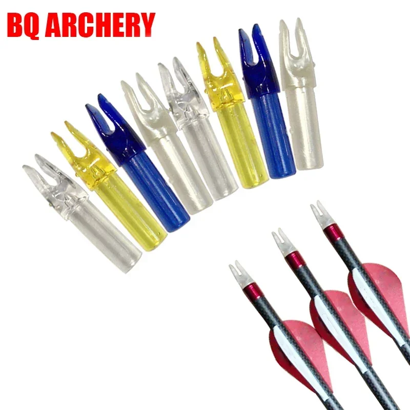

Пластиковый наконечник для стрельбы из лука с карбоновым валом, состав для стрел, традиционного лука, охоты, аксессуаров для самостоятельного изготовления, ID 6,2 мм, 24 шт.