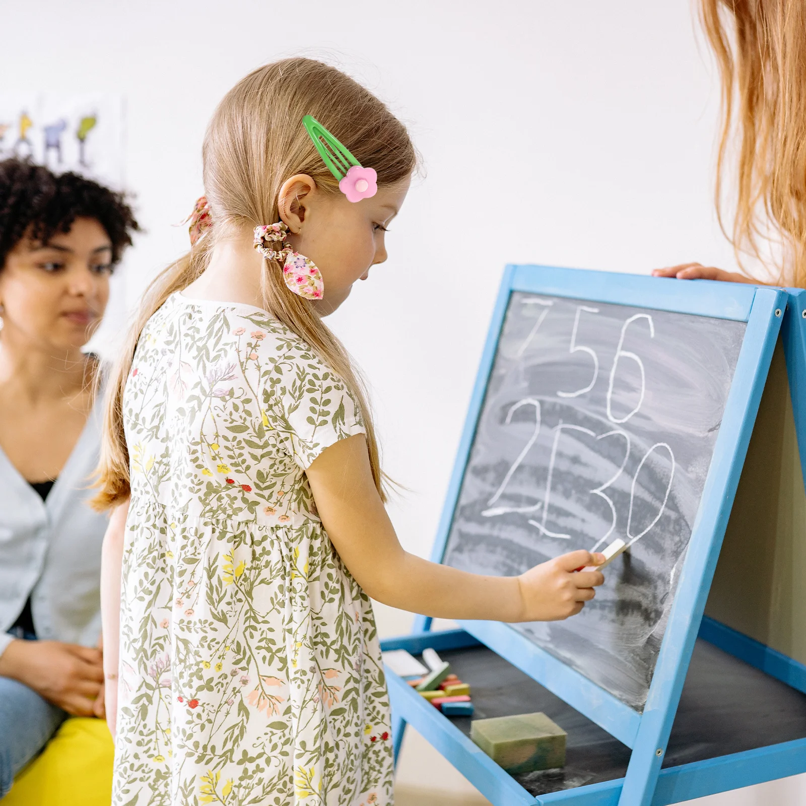 

10Pcs Candy Color Snap Hair Clips Durable Metal Resin Hair Accessories for Women Girls Salon Styling Cute Barrettes