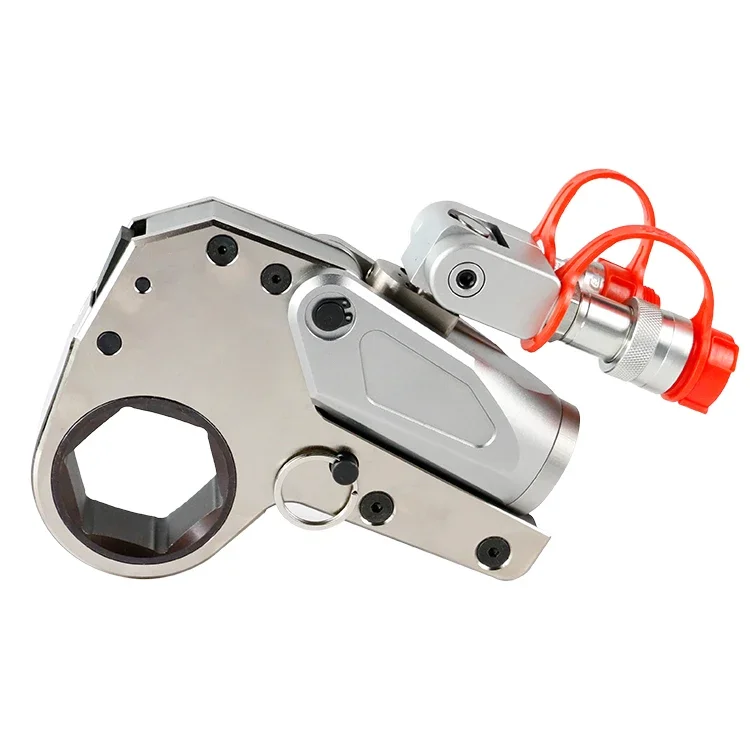 

Integrated Lengthen Design Low Profile Lightweight Adjustable Hydraulic Drive Hollow Torque Wrench