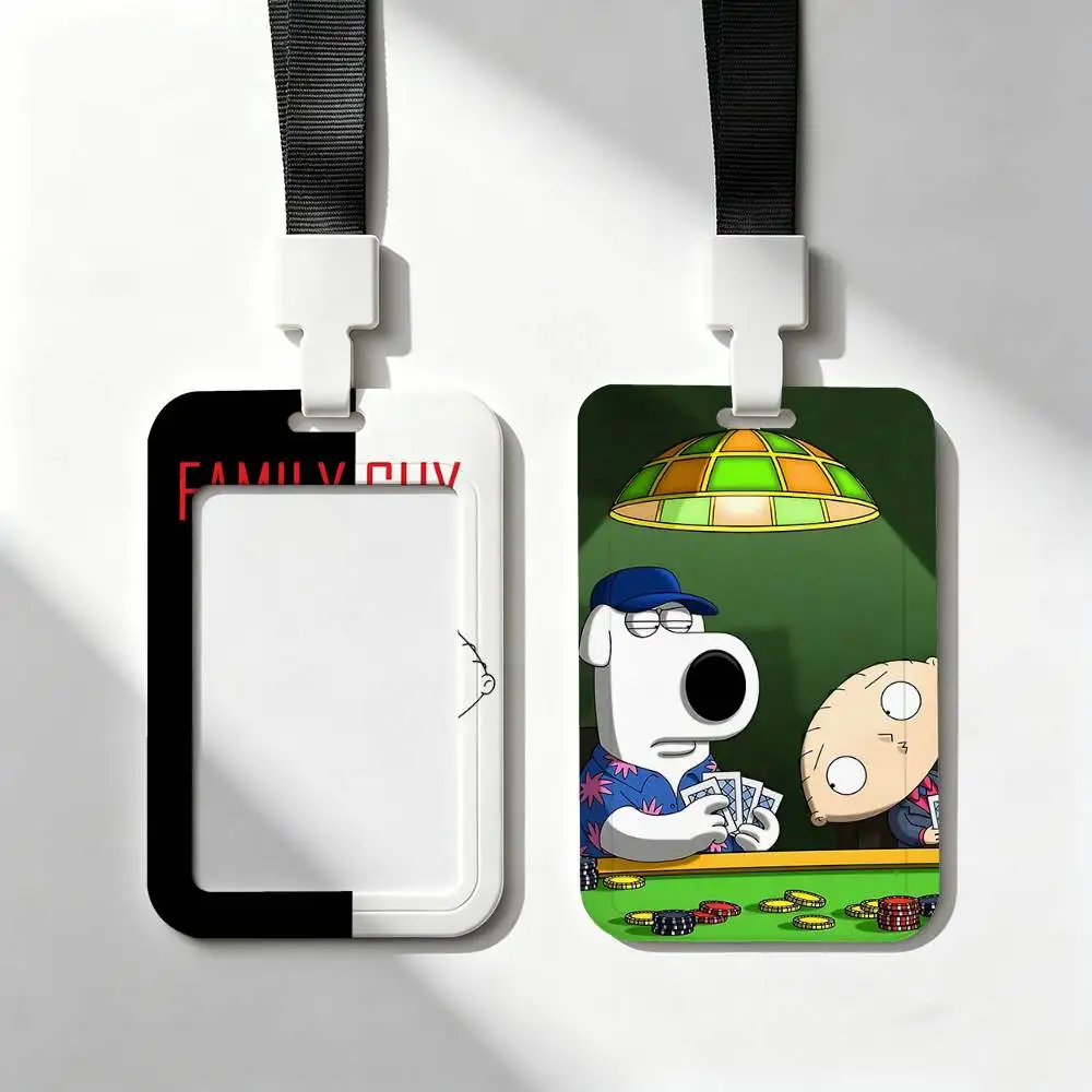 Dunny F-Family G-Guys Trendy Luxury ID Card Holder Lanyard Gift Men And Women For Gift Daily Life