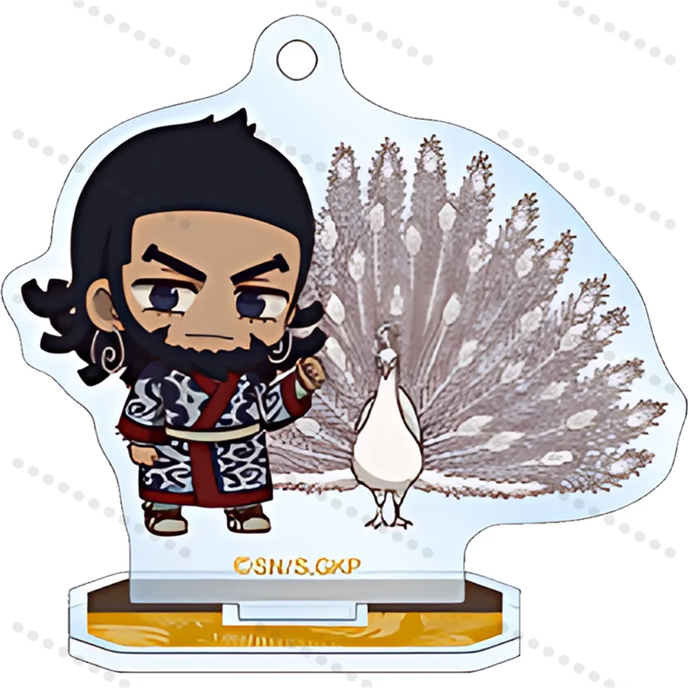 CartoonHot  Anime Golden Kamuy Acrylic signboard Model Cute Animal Photo Series Collectible Goods Fan gift 10cm