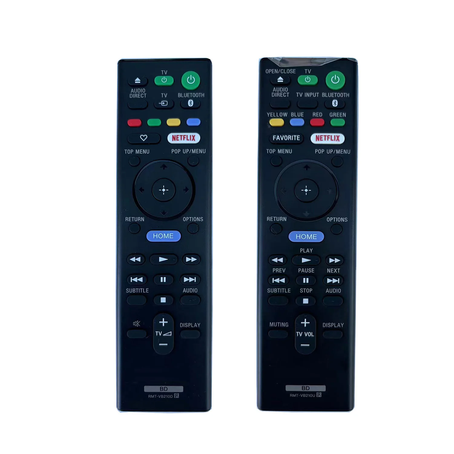 New RMT-VB210D RMT-VB210U For Sony BD Blu-Ray Remote Control UHP-H1 UBP-X700