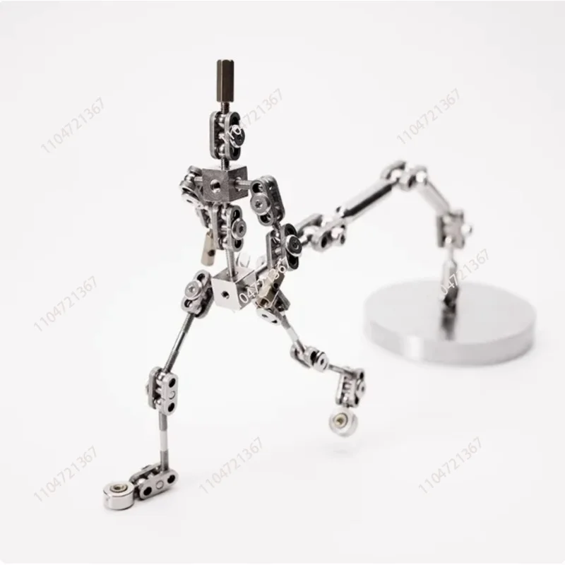Articulated Armature Puppet Prop Shooting All-Metal Fixture Stop Motion Animation Stand Stainless Steel