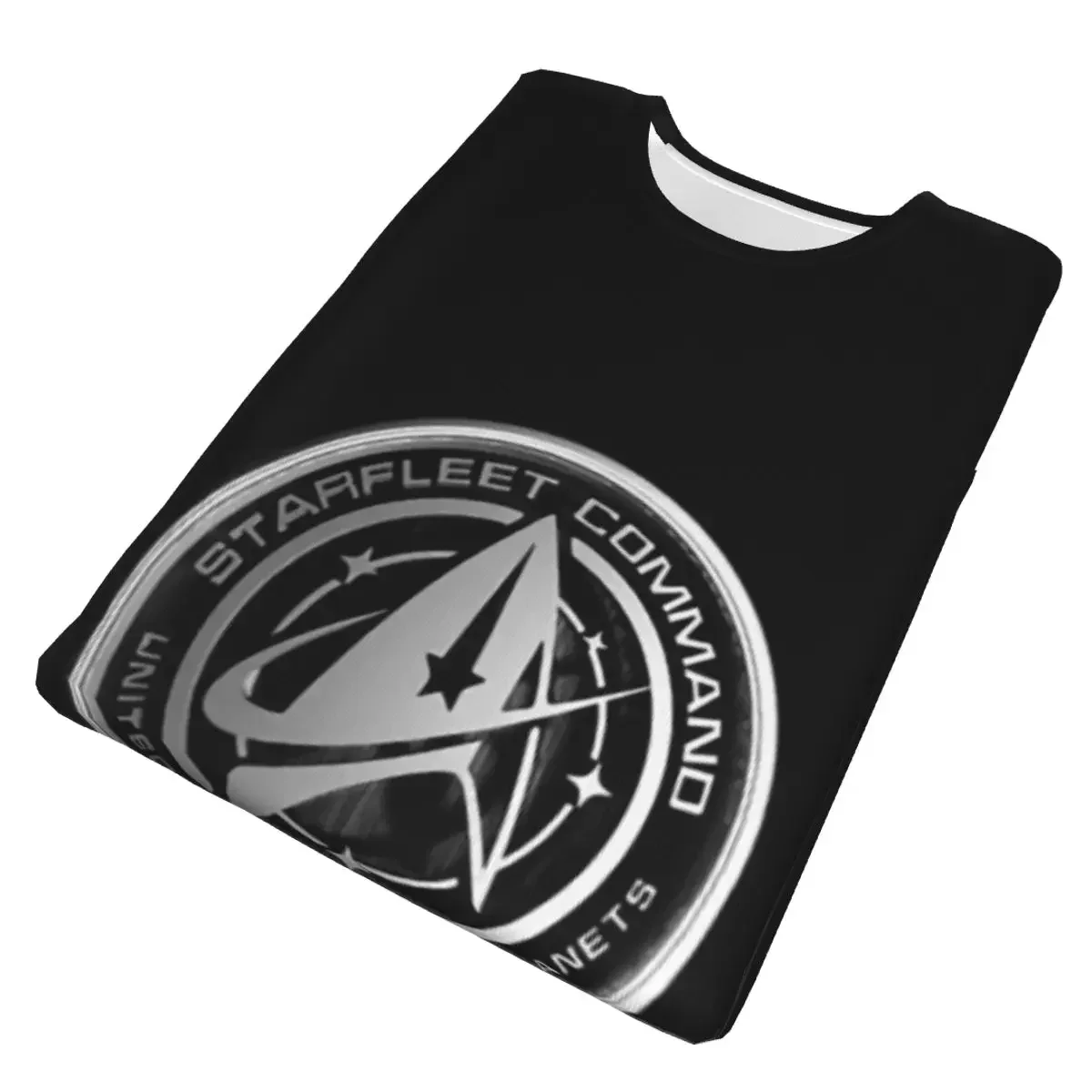 Star Treks Science Fiction TV Series polyester T-Shirt Men'sFunny T Shirts Men Crew Neck Short Sleeve