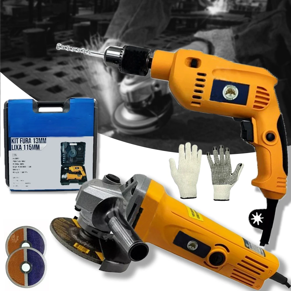 Kit de Ferramentas Manuais com 25 Peças e Maleta Organizadora para Técnicos, Reparos Domésticos e Bricolagem