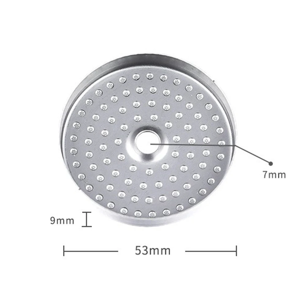 Gruppo doccia schermo soffione doccia schermo in acciaio inox 53x53x9mm 880 aggiornamento macchina da caffè per Breville BES 860