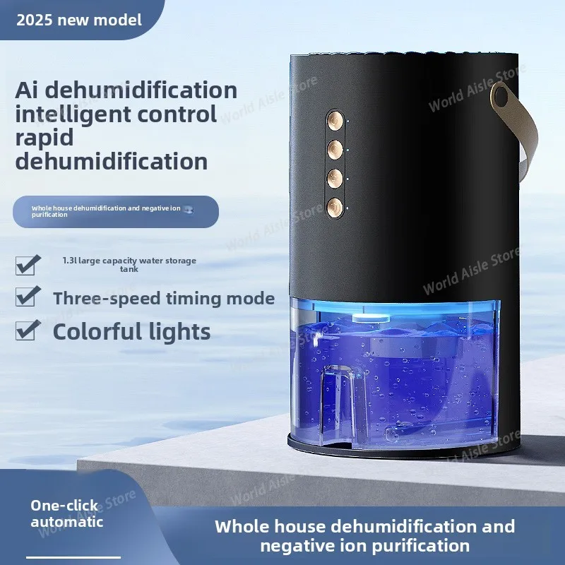Dehumidifier, Negative Ion Air Purification,Dehumidifier for The Return of The South Wind, Household Bedroom Silent Dehumidifier