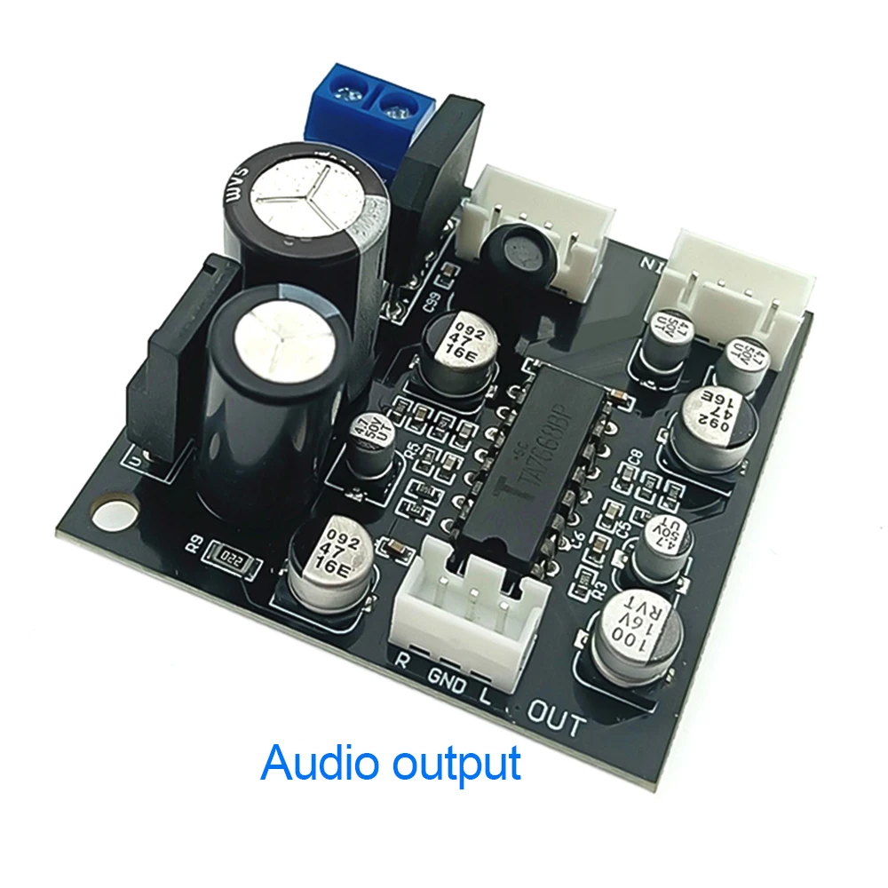 Imagem -04 - Amplificador de Potência Tape Drive Deck Preamp Cabeça Magnética Preamplifier Board e Wire Ta7668 Dc816v