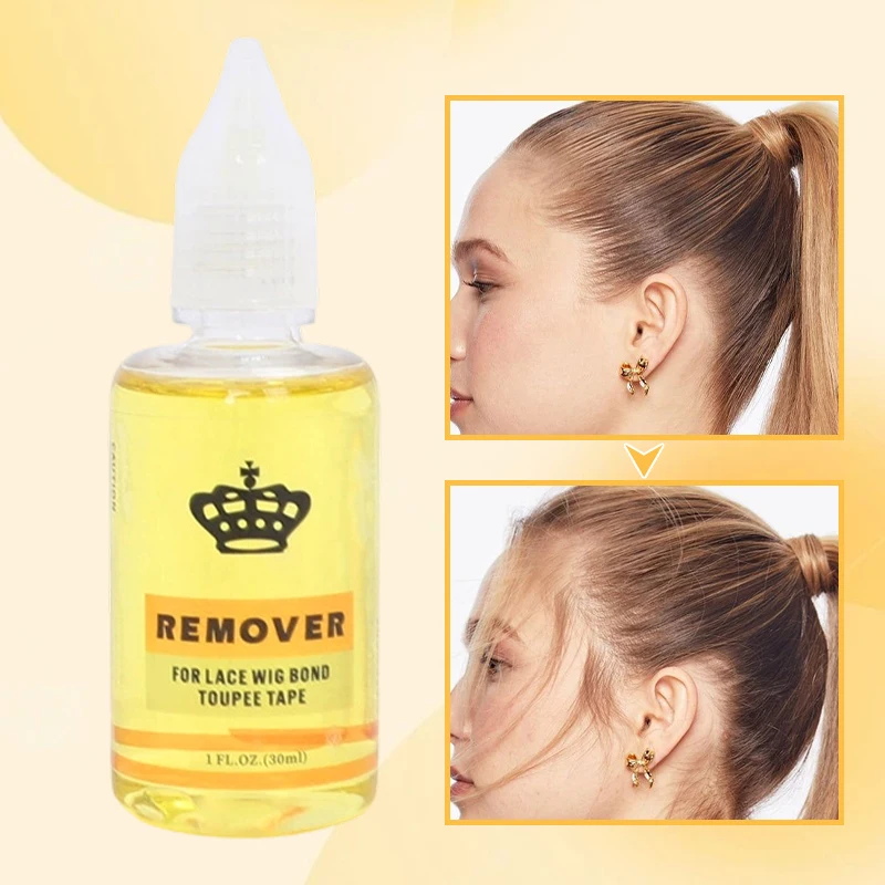 

1pc fast-acting hair extension remover, wig glue remover, removes hair glue, wig tape, double-sided hair extension tape