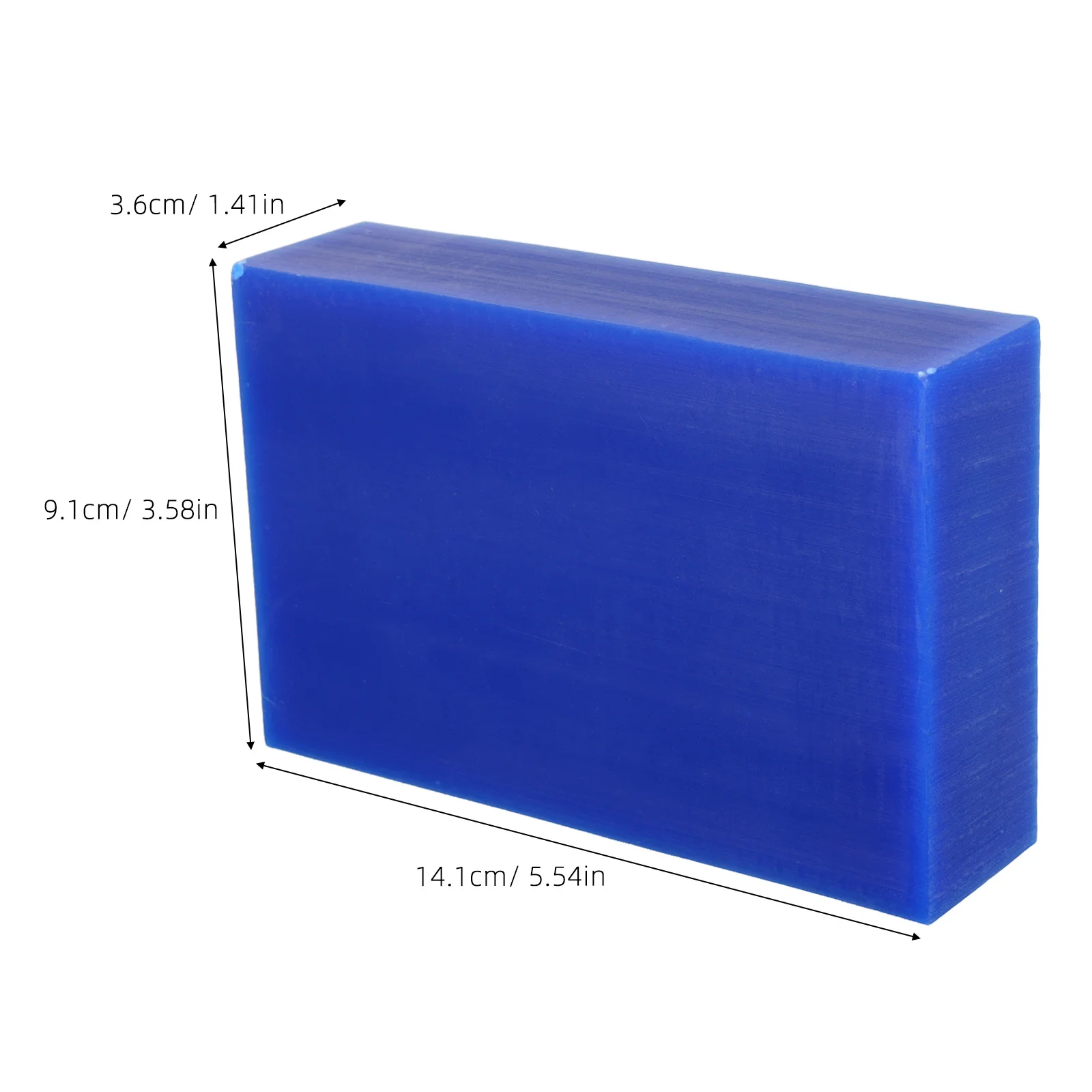 مجوهرات نحت الشمع كتلة مستطيل الشمع الصلب للنقش النمذجة الحرفية صنع قالب الصب حلقة النحت أداة عدة #4