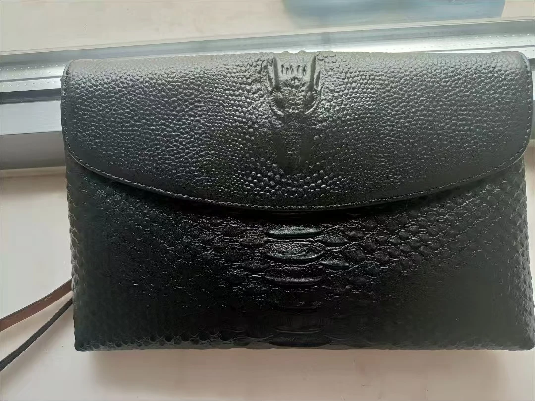 New Fashion Business Men's Long Clutches Wallet High Quality Natural Real Leather Male Cow Genuine Leather Cash Purses Clutch