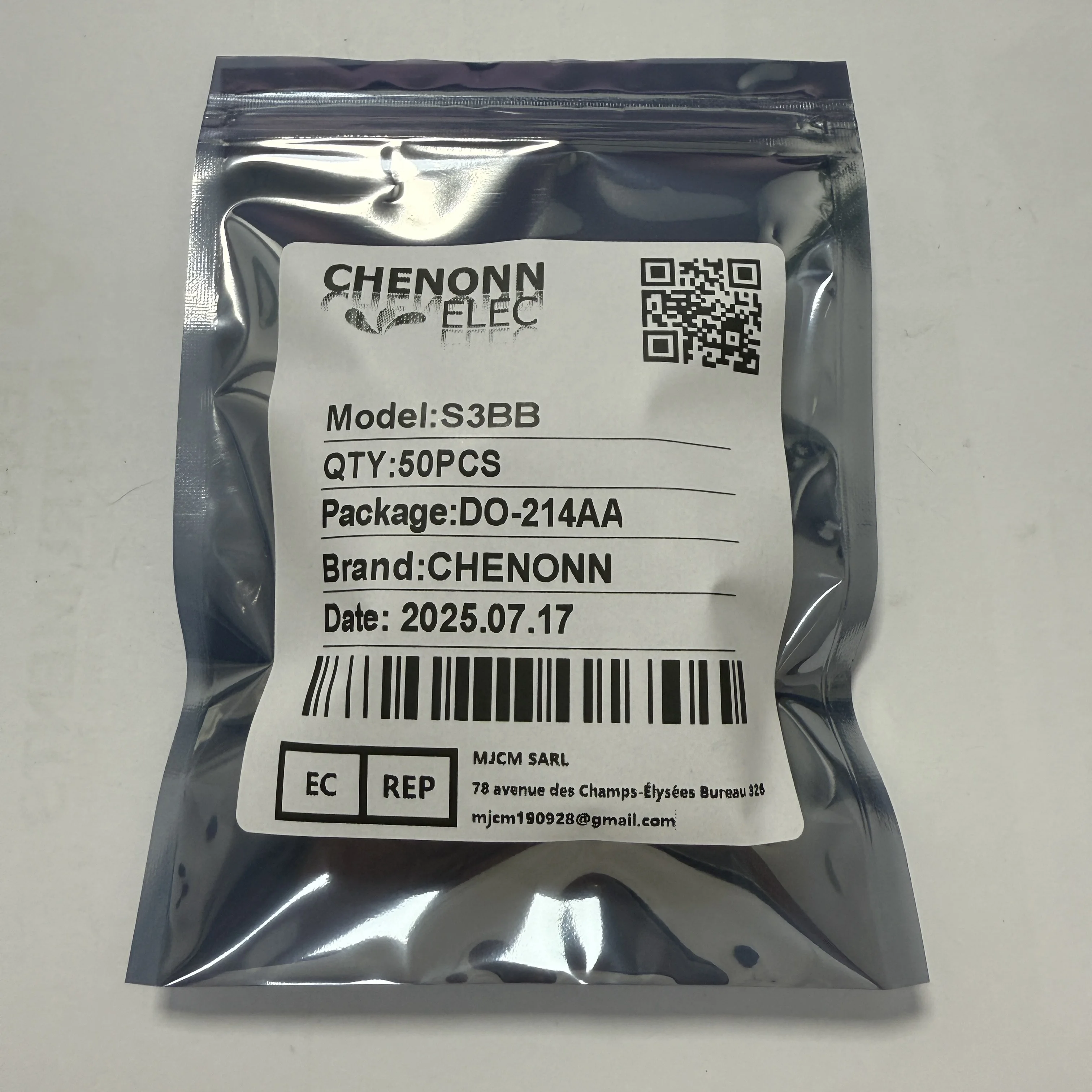 50 قطعة/الوحدة S3BB (الثنائيات شوتكي)