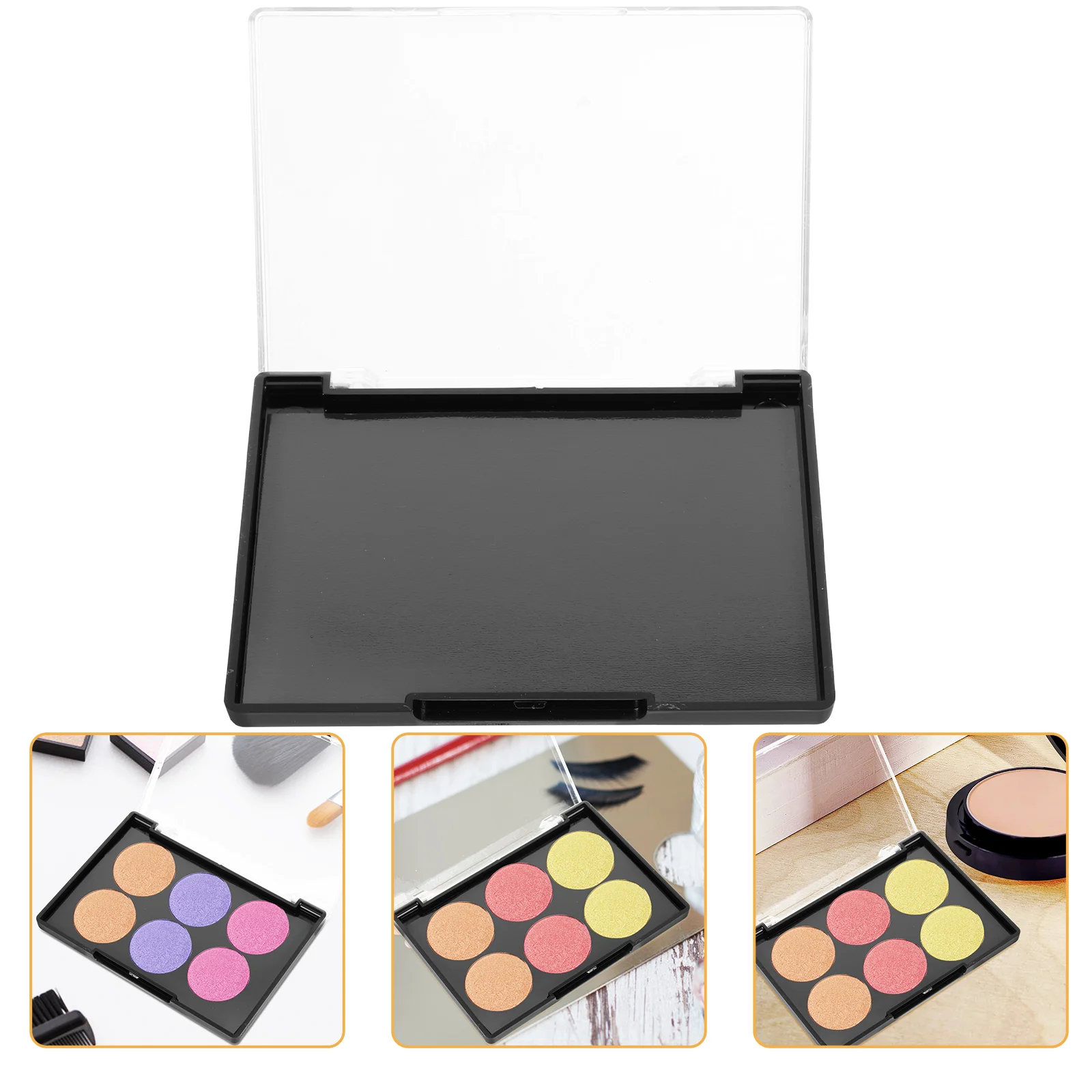 Magnetic Makeup Tray Eyeshadow Palette for Women Empty Box Storage Plastic Palettes Holder