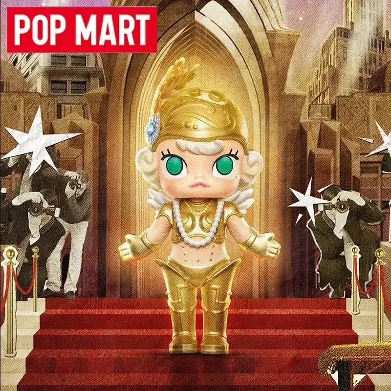 POP MART Spotlight POPMART ซีรีส์ครบรอบ 13 ปี กล่องสุ่มของเล่น ตุ๊กตา ฟิกเกอร์อนิเมะ ของสะสม