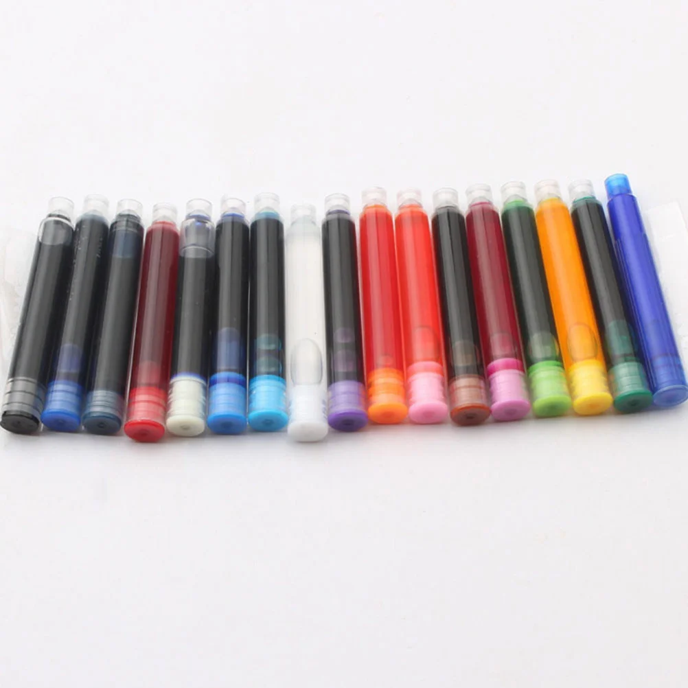 

100pcs Erasable Refills For Fountain Pens Ink Sacs Reusable Fill Assistant Student Stationery Office Supplies Pen