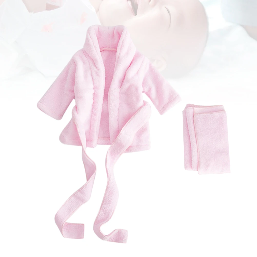 

Newborn Bathrobe Pure Cotton Thickened For Photo Bathing Suit Soft Comfortable Absorbent Quick Drying Washable Durable