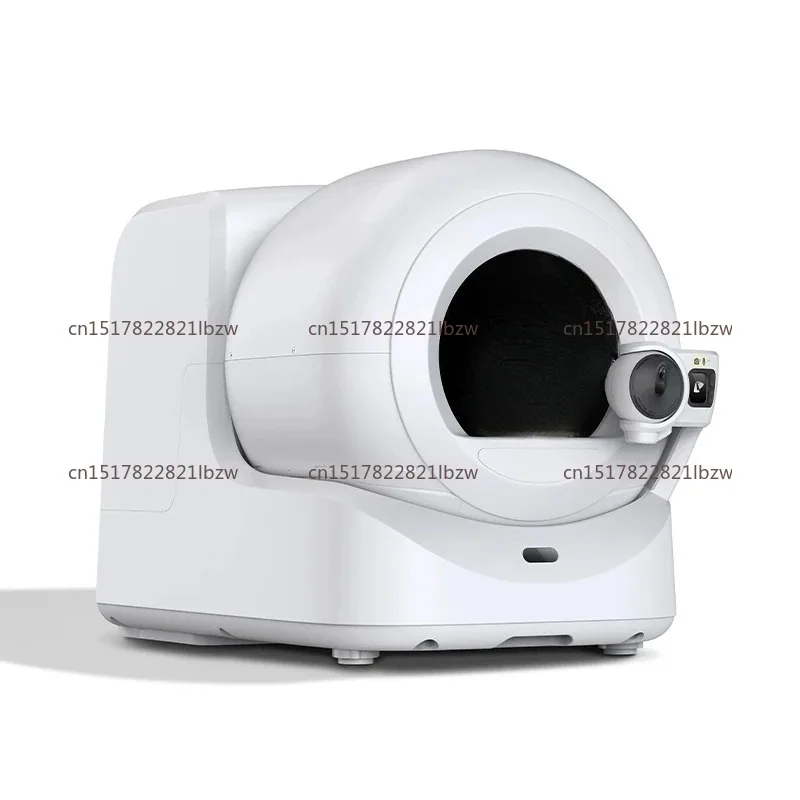 Artificial intelligence trash can Smart cat toilet Automatic trash can with camera
