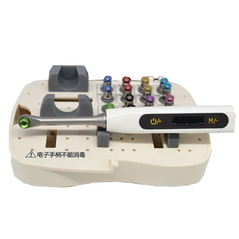 LK-U101D elétrica universal implante chave de torque catraca restauração drivers mão kit protético