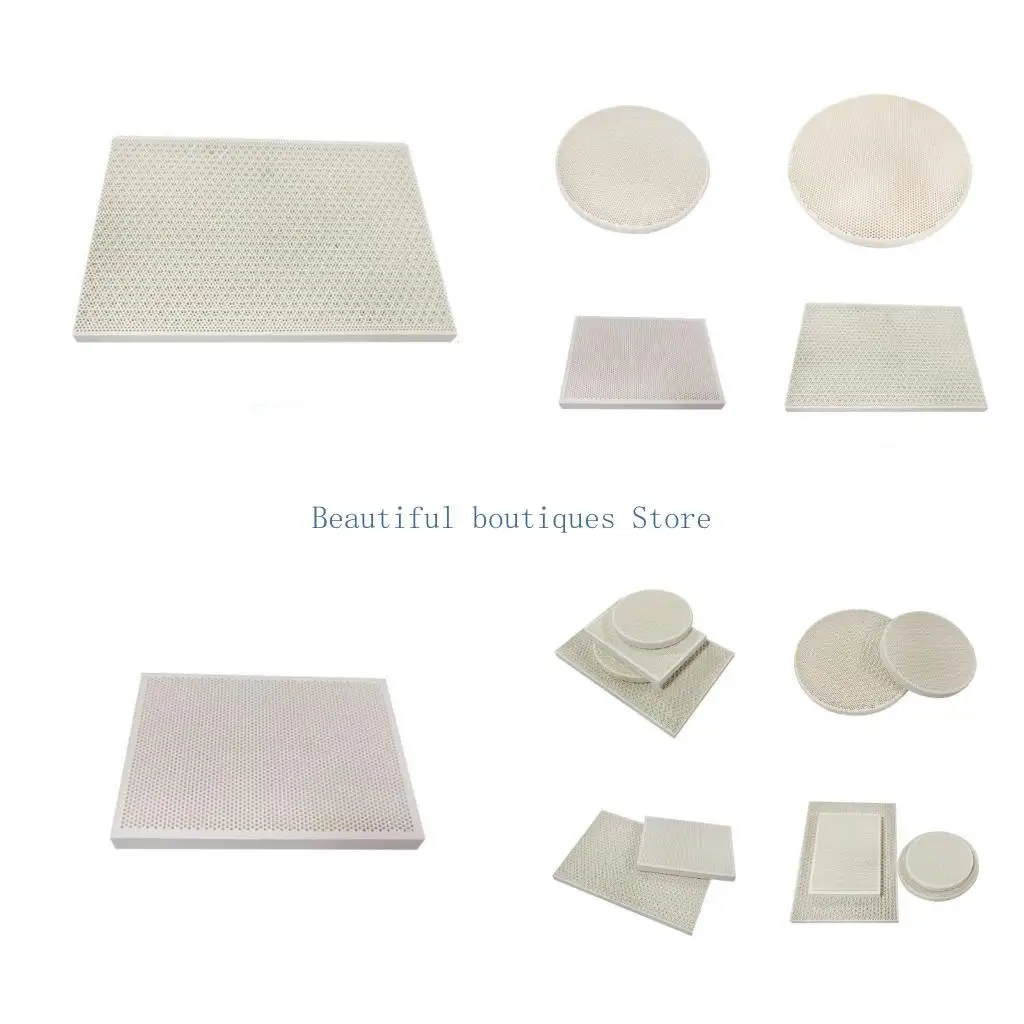 U4LF Ceramic Soldering Board Jewelry Making Tools Honeycomb Welded Brick for Printing