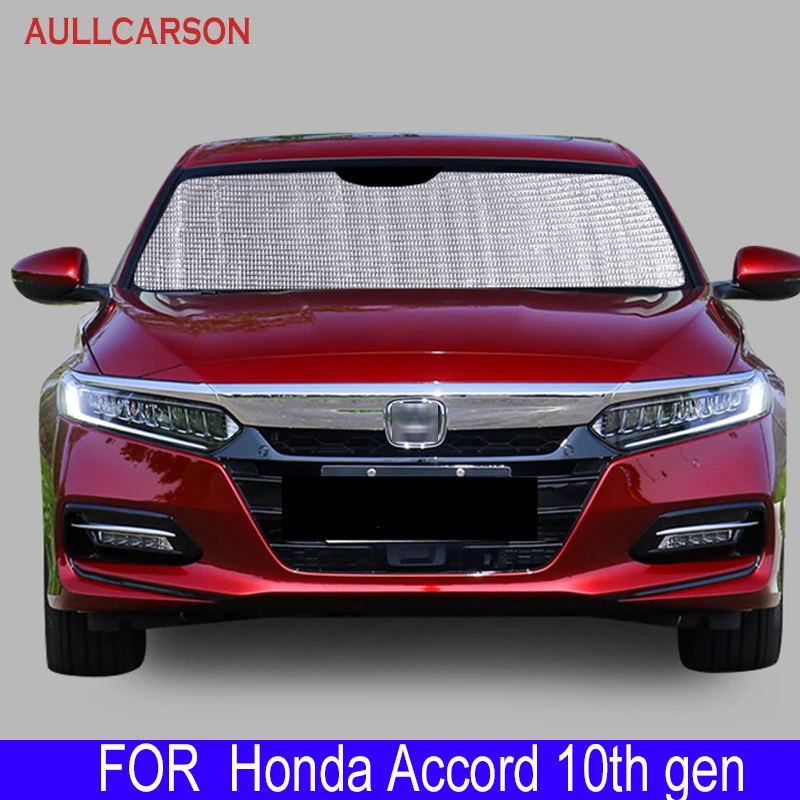 

Sunshades UV Protection Curtain Sun Shade Visor Front Windshield Protector Car Accessories For Honda Accord 10th Gen 2018 2020