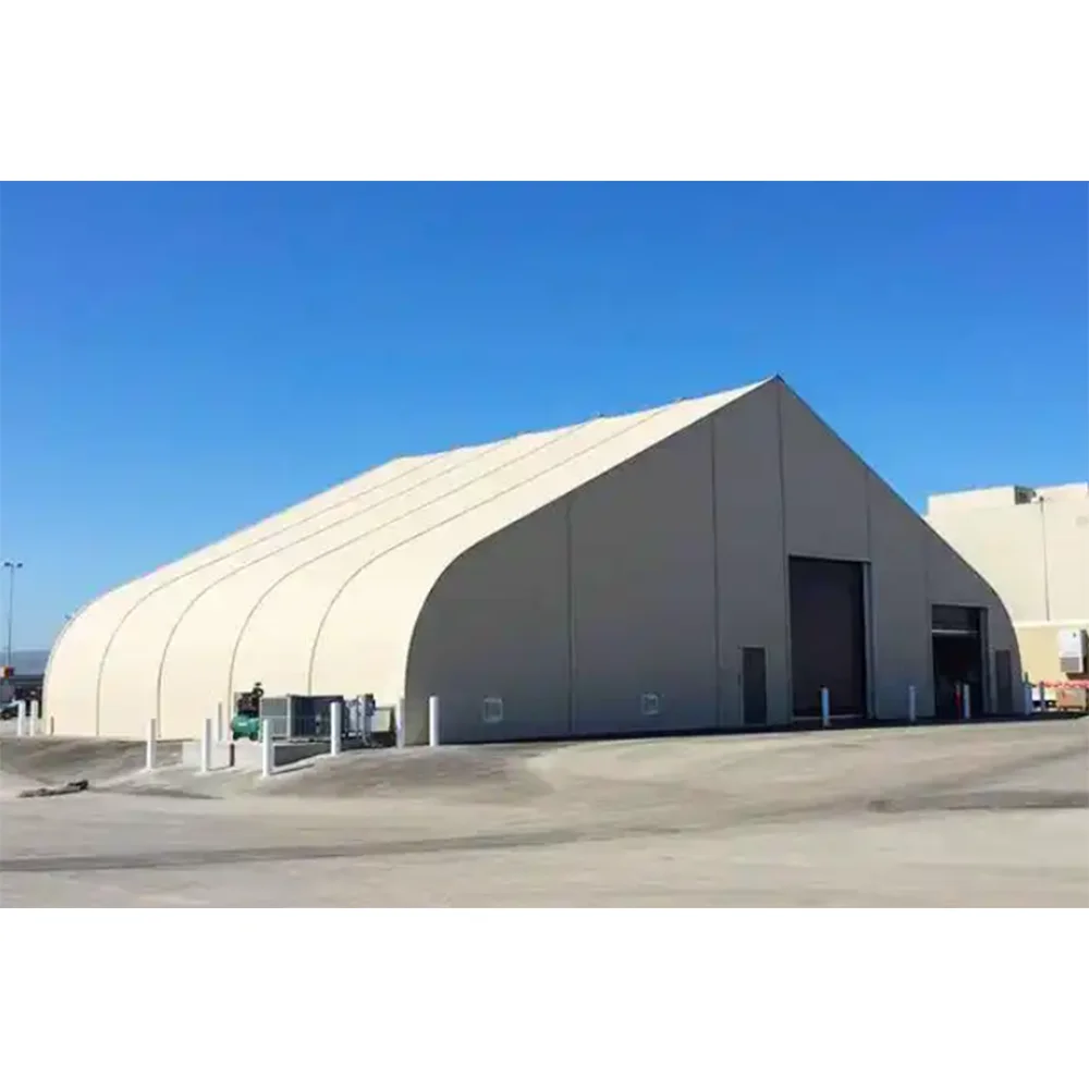 Custom Large Arched Marquee Tent Luxury Aluminum Frame Waterproof Storage Warehouse Sports Outdoor Event Tent Design