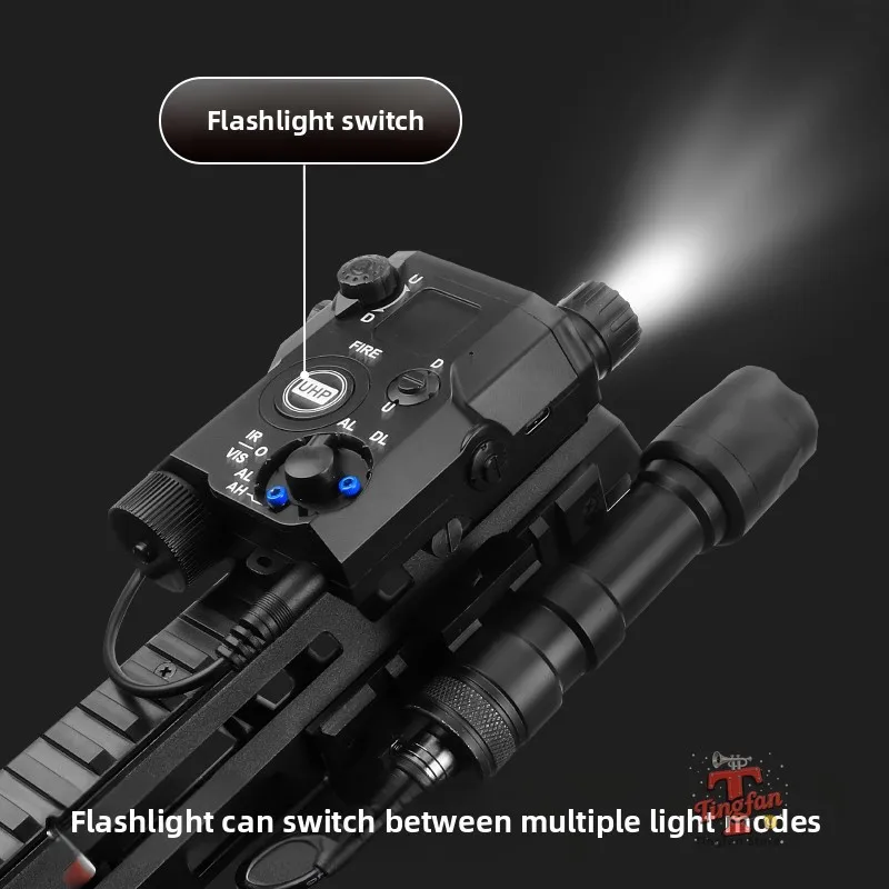 DBAL-A2 マウステールタクティカルボックス PEQ15 多機能フラッシュライト 三段階制御 マウステールタクティカルボックス グリーンレーザー