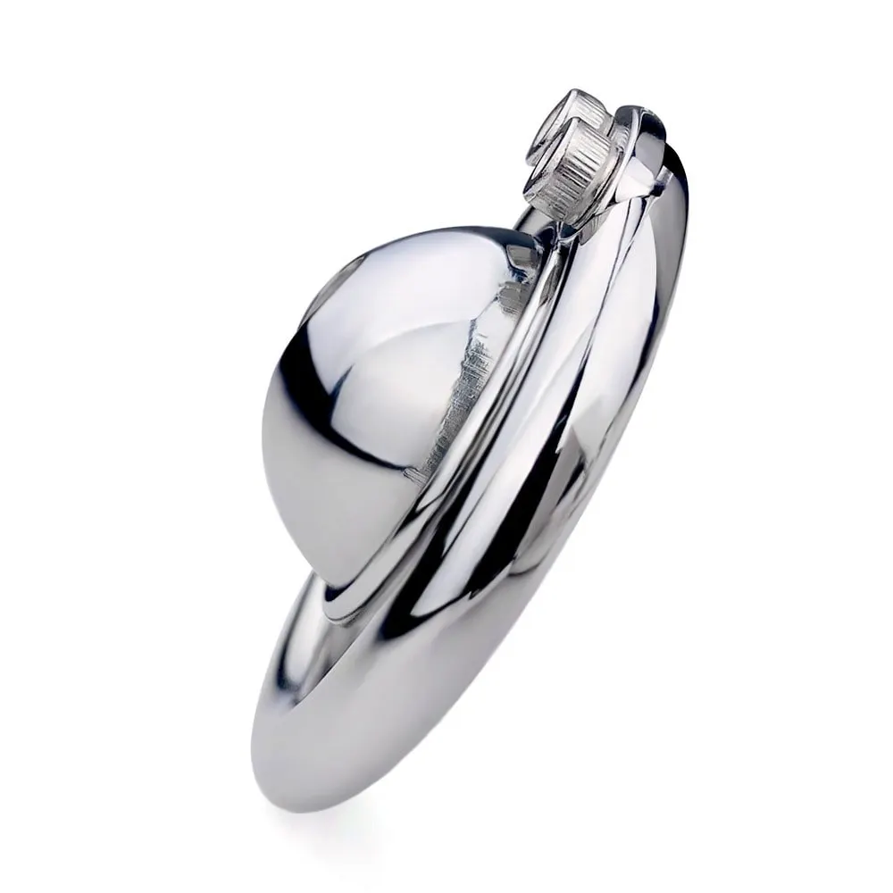 FRRK سلبي ذكر حزام العفة جهاز المسمار عرافة قفل قفص مع حلقة القضيب المستديرة BDSM أدوات الجنس القضيب للرجل Femboy 18 + #6