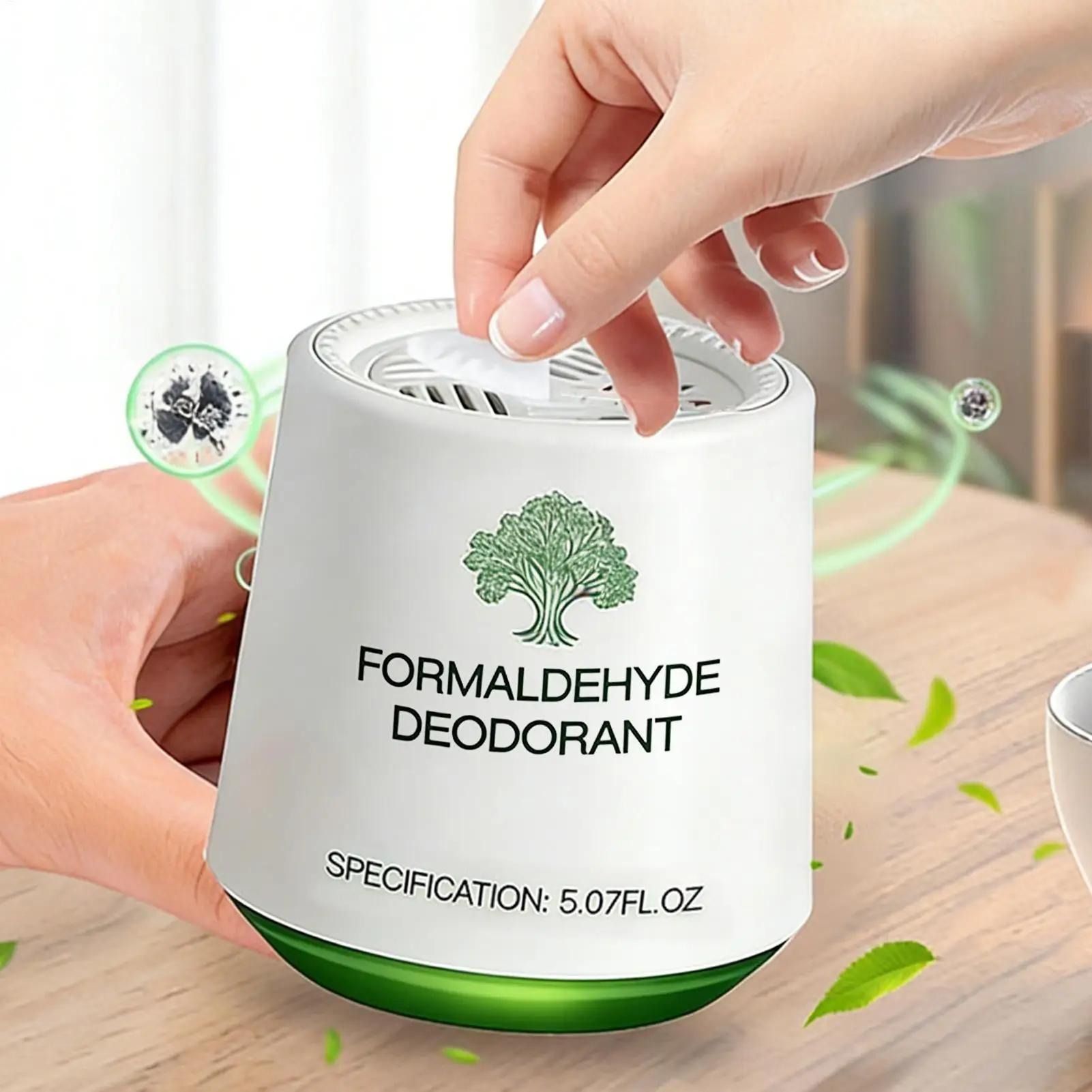 

Air Purifier Formaldehyde Cleaning Gel Box Natural Formaldehyde Remover Air Freshener for Indoor Home Car Offices Living Room