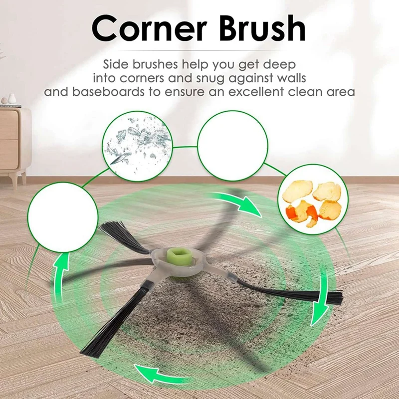 16 шт. запасные части для Lefant M210 M210S M210B M213, аксессуары для пылесосаhepa, фильтр, боковая щетка