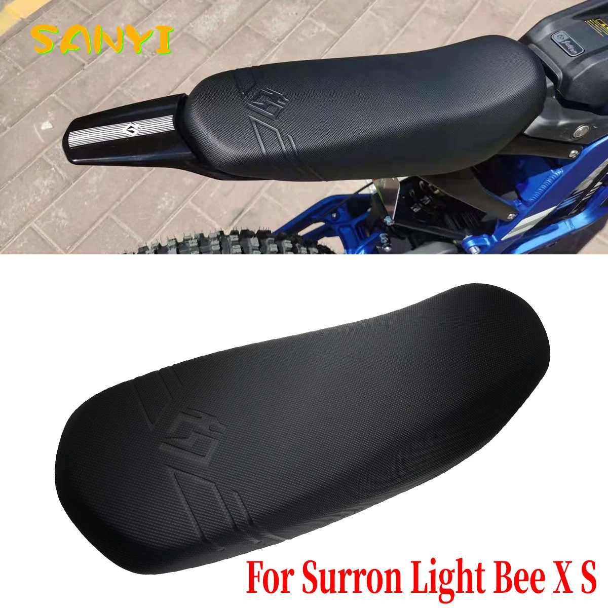 Tylne siedzenie motocykla dla Surron Sur-Ron Sur Ron Lightbee Light Bee X S terenowy pojazd elektryczny akcesoria do rowerów elektrycznych