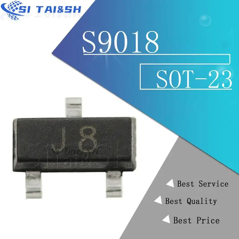 100PCS S9018 SOT23 … - image