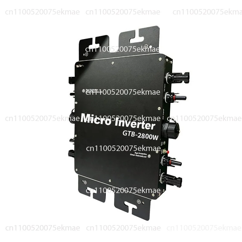 2000‑2800W MPPT Micro Solar Inverter, 110V‑230V On‑Grid Inverter IP66 for Home & Camping Use