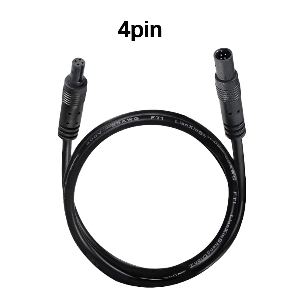 1 Stück 4/5/6/8-poliges Verlängerungskabel für Autokameras, Stecker auf Buchse, 1 m, 2 m, 3 m, Kabelsatz für die Videoverbindung der Rückfahrkamera. – Detail 7