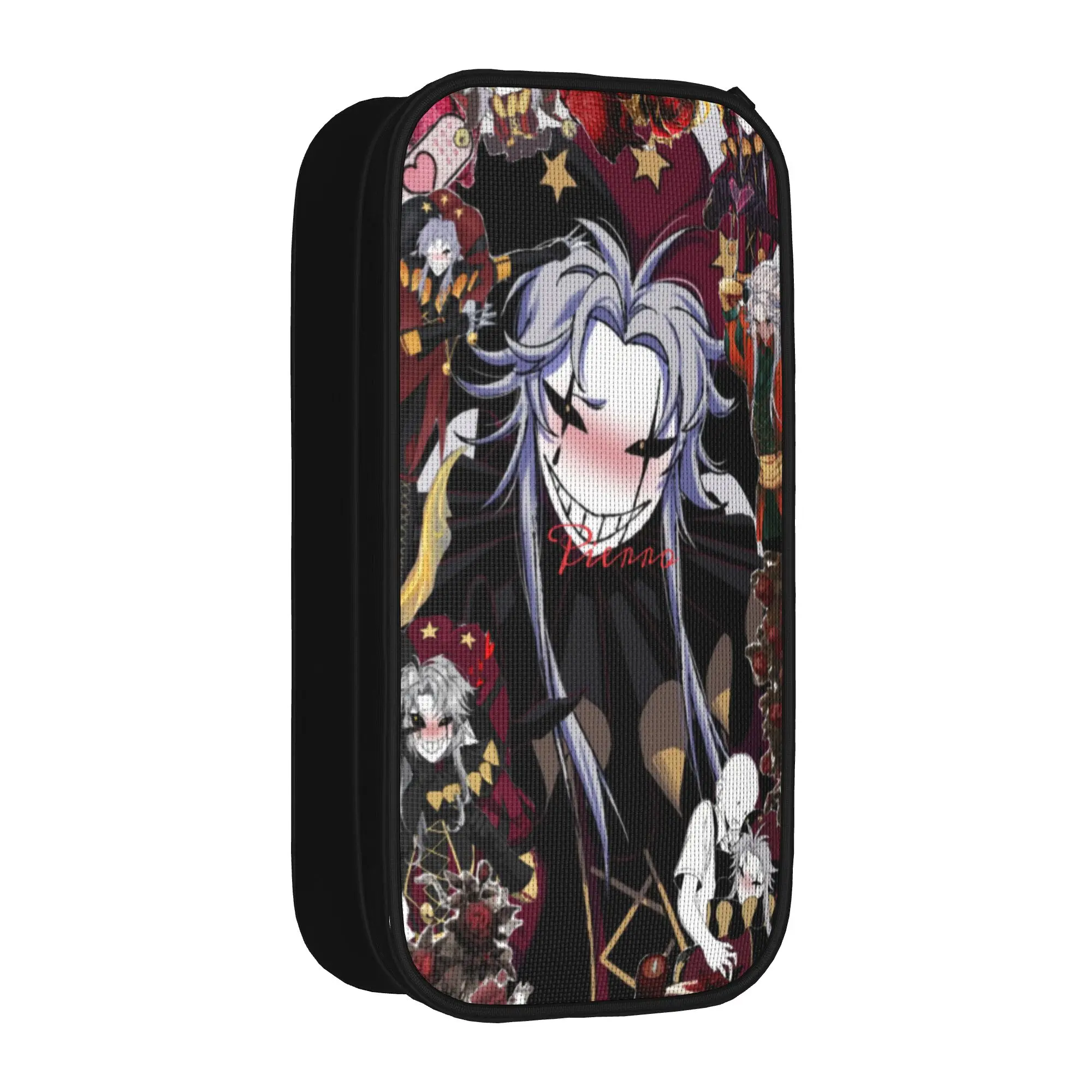 Pierrots The Freak Circus Pencil Case Double Layer Large Capacity Office Accessories  Pencilcase Suprise Gift