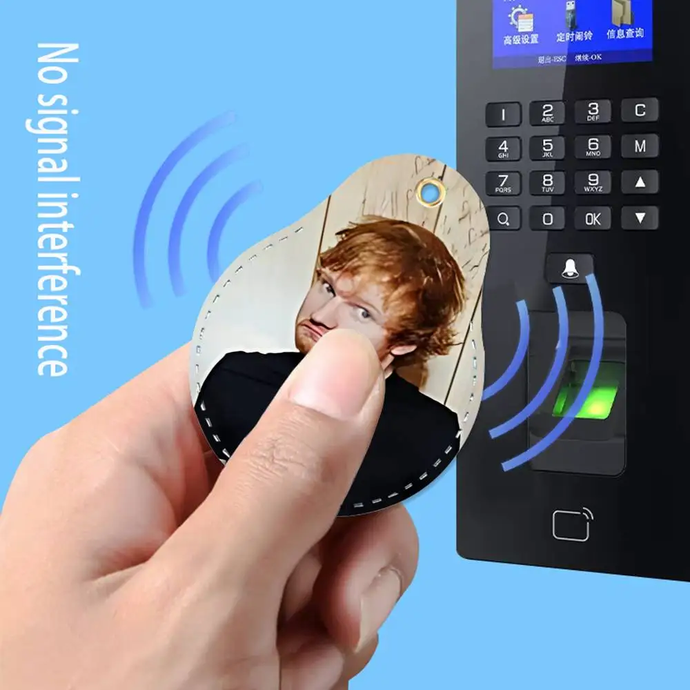 Shape of You Global Ed Sheeran For AirTag Case Card Sleeve Holder ID Credit Bank Access Keychain For Air Tag Shell