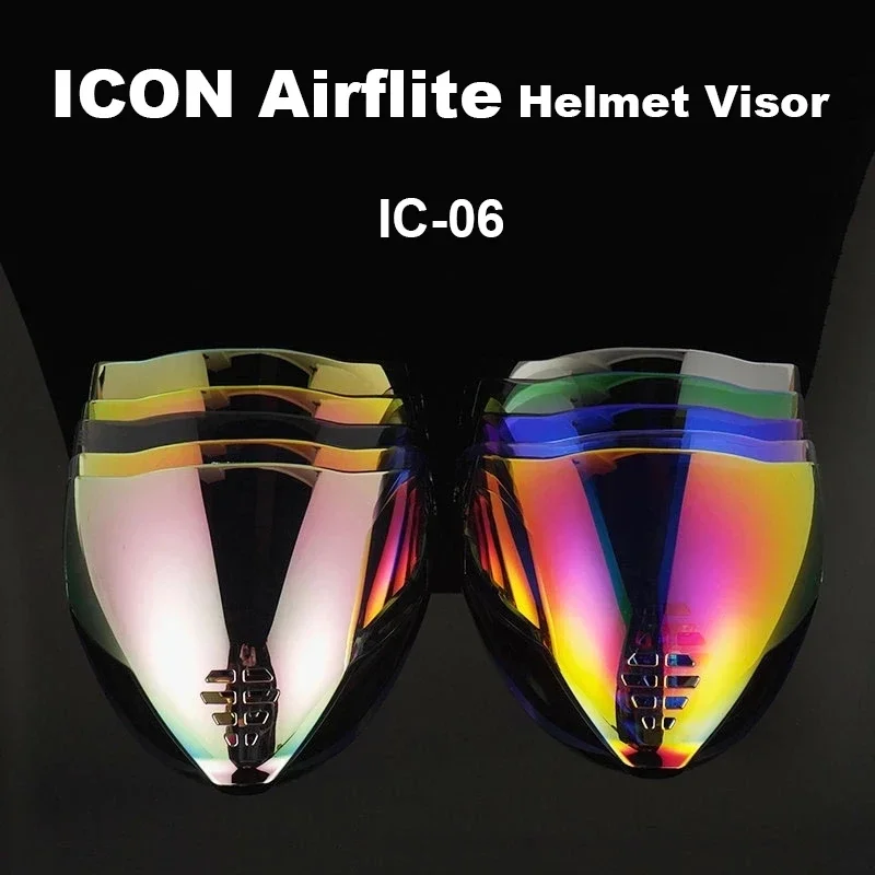 

Козырек для шлема для ICON Airflite IC-06 мотоциклетный шлем защитные щиты от УФ-лучей защитные чехлы Visera Faceshield солнцезащитные линзы лобовое стекло