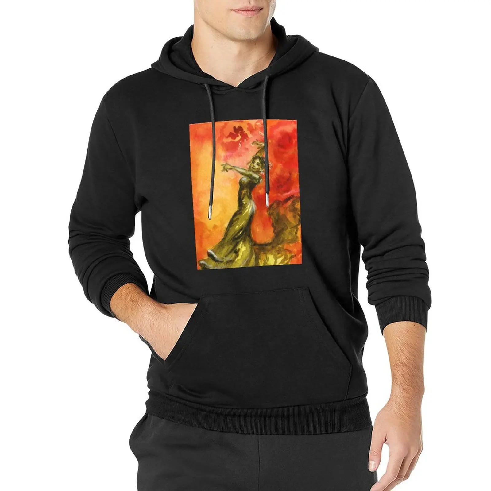 

Danza Fuego 2 Pullover Hoodie men wear streetwear men japanese style autumn new products pullover